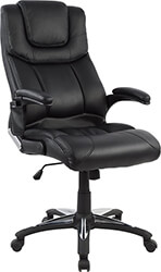 ΚΑΡΕΚΛΑ ΓΡΑΦΕΙΟΥ THORIN HM1050.01 ΜΕ MASSAGE ΜΑΥΡΗ HOMEMARKT