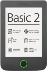 pocketbook pb614 basic 2 6 e ink pear ereader dark grey photo pocketbook pb614 basic 2 6 e ink pear ereader dark grey photo