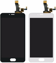 SCREEN REPLACEMENT FOR MEIZU M5 BLACK PT004467