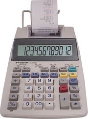SHARP CALCULATOR PRINTING BX SH-EL1750V