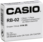 CASIO RB-02 BLACK/RED φωτογραφία