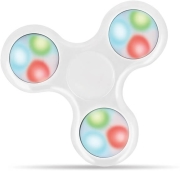 OEM HAND FIDGET SPINNER WITH LED ΛΕΥΚΟ