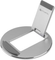 4SMARTS 4SMARTS FOLDABLE ALUMINIUM STAND FOR TABLETS AND SMARTPHONES SILVER