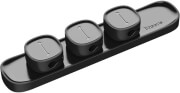 BASEUS PEAS CABLE CLIP MAGNETIC ORGANIZER FOR CABLES BLACK