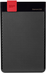 EXTERNAL HDD SILICON POWER DIAMOND D30 BLACK 1TB 2.5'' HDD USB 3.1