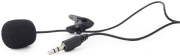 GEMBIRD MIC-C-01 CLIP-ON 3.5 MM MICROPHONE BLACK