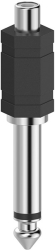 HAMA HAMA 205188 AUDIO ADAPTER RCA SOCKET - 6.3 MM MONO JACK PLUG