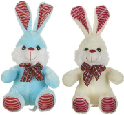 OEM ΛΑΓΟΣ ΜΕ ΦΙΟΓΚΟ 25CM ΛΕΥΚΟΣ