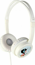 GEMBIRD MHP-JR-W KIDS HEADPHONES WITH VOLUME LIMITER WHITE