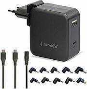 GEMBIRD NPA-PD60-01 UNIVERSAL LAPTOP CHARGER 60W 5V 2.5A