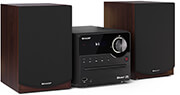 SHARP MINI HI-FI XL-B512 BLUETOOTH BLACK OAK