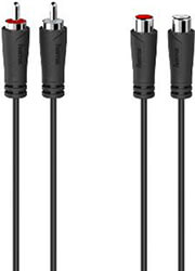 HAMA HAMA 205095 EXTERNAL AUDIO CABLE 2 X M CHINCH - 2 X F CHINCH 5M