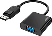 HAMA 200337 VIDEO ADAPTER DISPLAYPORT PLUG - VGA SOCKET FULL-HD 1080P