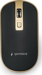 GEMBIRD MUSW-4B-06-BG WIRELESS OPTICAL MOUSE BLACK-GOLD
