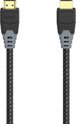 HAMA 205445 HIGH SPEED HDMI CABLE PLUG-PLUG 8K ETHERNET FABRIC GOLD-PLATED 1.5 M