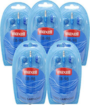 EARPHONES MAXELL EB-98 EARPHONES BLUE 5ΤΜΧ