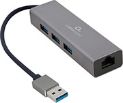 GEMBIRD GEMBIRD A-AMU3-LAN-01 USB AM GIGABIT NETWORK ADAPTER WITH 3-PORT USB 3.0 HUB