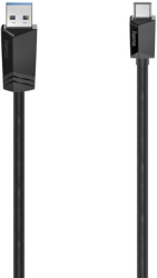 HAMA HAMA 200650 CABLE 200651 USB-C PLUG-USB-A PLUG USB 3.2 GEN 1 0.25 M BLACK