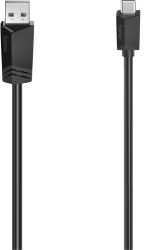 HAMA HAMA 200631 CABLE USB-C PLUG - USB 2.0 A PLUG 0.75 M BLACK
