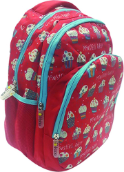 ΤΣΑΝΤΑ ΔΗΜΟΤΙΚΟΥ ΑΝΑΤΟΜΙΚΗ ΚΟΚΚΙΝΗ CUP CAKES