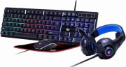 GEMBIRD GGS-UMGL4-02 4-IN-1 BACKLIGHT GAMING KIT ''GHOST'', US LAYOUT