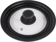 HAMA HAMA 111544 XAVAX UNIVERSAL LID WITH STEAM VENT FOR POTS AND PANS 16 18 20 CM GLASS