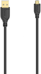 HAMA HAMA 200610 FLEXI-SLIM MICRO-USB CABLE USB 2.0 480 MBIT/S 0.75 M