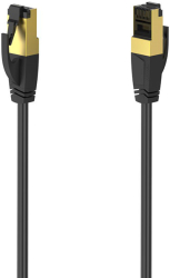 HAMA 200693 NETWORK CABLE CAT 8 40 GBIT/S S/FTP SHIELDED HALOGEN-FREE 3 M