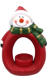 OEM ΚΗΡΟΠΗΓΙΟ ΚΕΡΑΜΙΚΟ ΧΙΟΝΑΝΘΡΩΠΟΣ 20,5X14X7CM