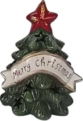 OEM ΚΗΡΟΠΗΓΕΙΟ ΚΕΡΑΜΙKΟ ΧΡΙΣΤΟΥ/ΤΙΚΟ ΔΕΝΤΡΟ 17X13X12CM