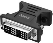 HAMA 200340 VIDEO ADAPTER, DVI PLUG - VGA SOCKET, FULL-HD 1080P