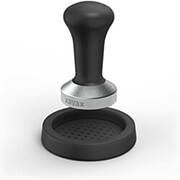 HAMA 111276 XAVAX TAMPING SET, 51 MM TAMPER, STAINLESS STEEL, WITH TAMPER MAT, NON-SLIP, BLACK