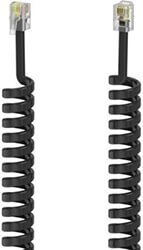 HAMA 201151 HANDSET CABLE, 4P4C MODULAR PLUG - 4P4C MODULAR PLUG, 3 M