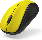 HAMA 173023 MW-300 V2 OPTICAL 3-BUTTON WIRELESS MOUSE, QUIET, USB RECEIVER, YELLOW