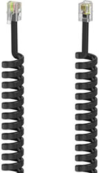 HAMA HAMA 201150 HANDSET CABLE, 4P4C MODULAR PLUG - 4P4C MODULAR PLUG, 1.5 M