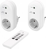 HAMA 223581 RADIO-CONTROLLED POWER OUTLET SET WITH REMOTE CONTROL 3500W