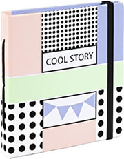 HAMA 02396 COOL STORY SLIP-IN ALBUM, FOR 56 INSTANT PHOTOS UP TO MAX. 5.4 X 8.6 CM