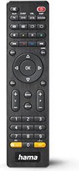 HAMA 221054 UNIVERSAL TV REMOTE CONTROL, INFRA-RED, FOR 8 DEVICES, WITH APP BUTTON