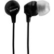 sony mdr ex15lp in ear earphones black photo sony mdr ex15lp in ear earphones black photo