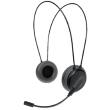crypto hs 250 dual function on ear headset black photo crypto hs 250 dual function on ear headset black photo