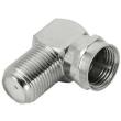 hama 43459 satelite adapter f plug f jack 90 photo hama 43459 satelite adapter f plug f jack 90 photo