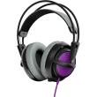 steelseries siberia 200 gaming headset sakura purple photo steelseries siberia 200 gaming headset sakura purple photo
