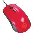 steelseries rival 100 optical gaming mouse forged red photo steelseries rival 100 optical gaming mouse forged red photo