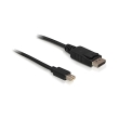 delock 82698 cable mini displayport 12 male displayport male 4k 1m photo delock 82698 cable mini displayport 12 male displayport male 4k 1m photo