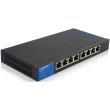 linksys lgs108p 8 port desktop gigabit poe switch photo linksys lgs108p 8 port desktop gigabit poe switch photo