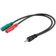 goobay 50467 35mm audio y cable 03m photo goobay 50467 35mm audio y cable 03m photo