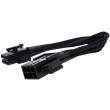 nzxt 6 pin pcie extension 45cm black hsg sleeved black photo nzxt 6 pin pcie extension 45cm black hsg sleeved black photo