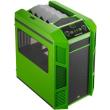 case aerocool xpredator cube micro atx black green photo case aerocool xpredator cube micro atx black green photo