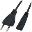 euro power cable 2 pin black 15m photo euro power cable 2 pin black 15m photo