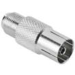 hama 43457 sat adapter f female coaxial female photo hama 43457 sat adapter f female coaxial female photo